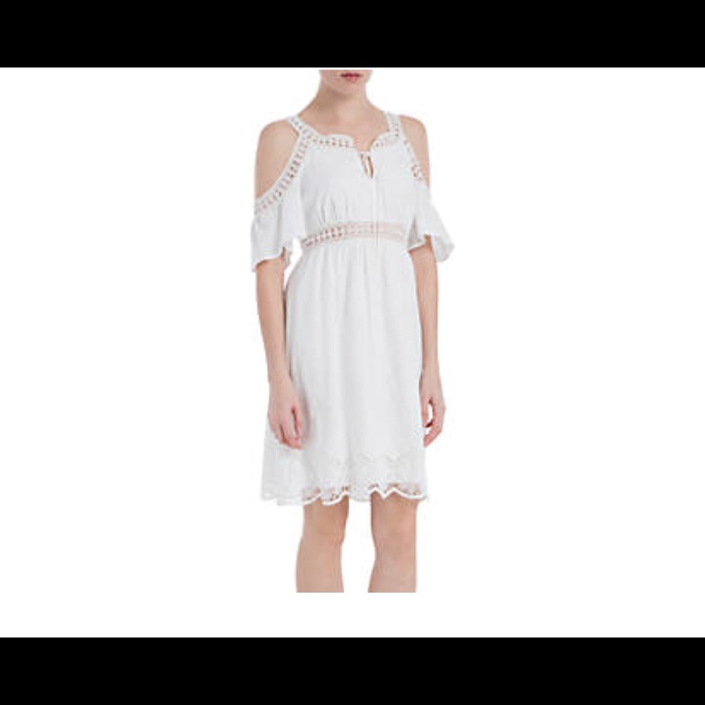 Sophie Max Monique off white dress NWT